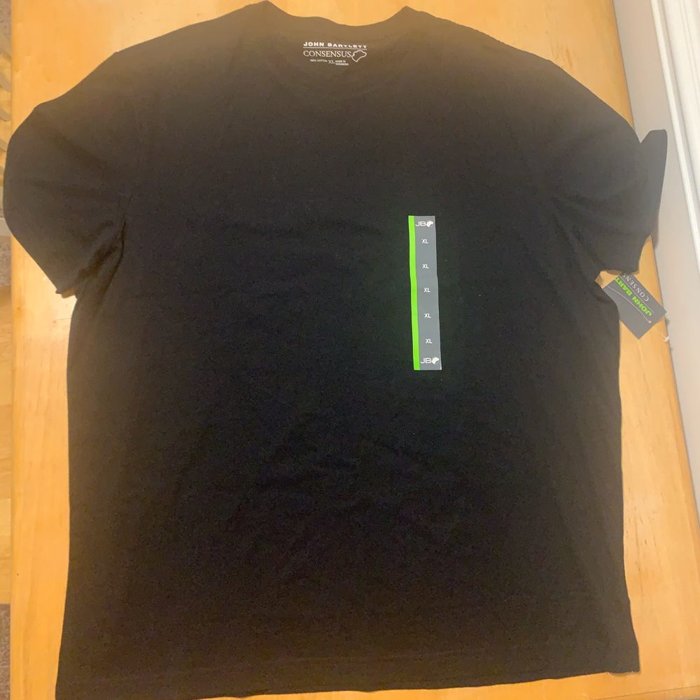 John Bartlett Black Shirt New w/tags sz XL